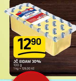 JČ EIDAM 30% 100 g