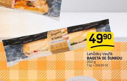 BAGETA SE ŠUNKOU 200 g