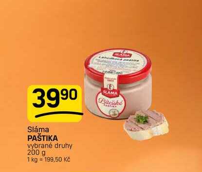 PAŠTIKA vybrané druhy 200 g