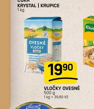 VLOČKY OVESNÉ 500 g 