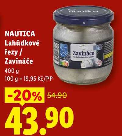NAUTICA Lahůdkové řezy/Zavináče, 400 g