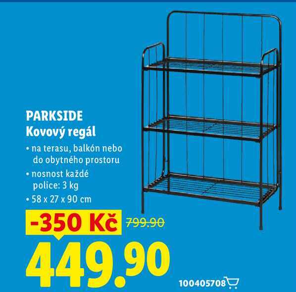 PARKSIDE Kovový regál