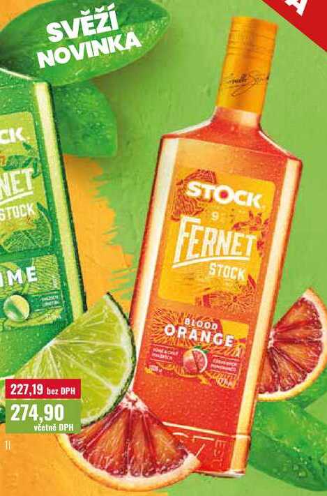 FERNET STOCK BLOOD ORANGE 1l