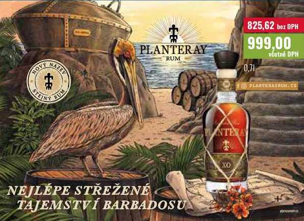 Planteray X.O. 0,7l