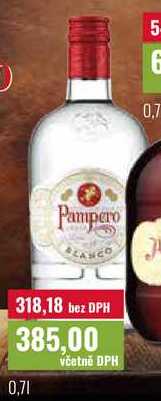 Pampero BIANCO 0,7l