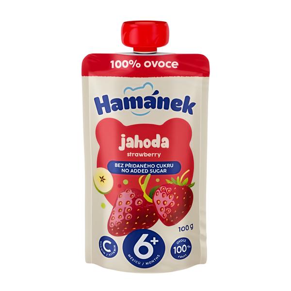 Hamánek 100% Jahoda, jablko