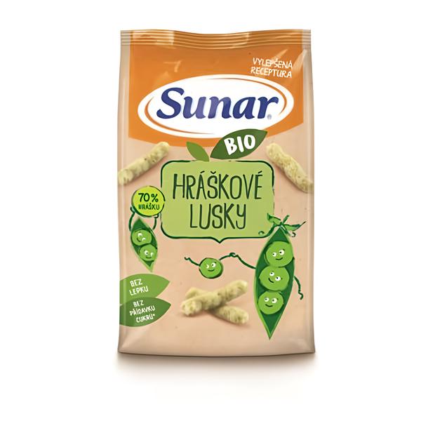 Sunar BIO Dětské křupky hráškové lusky