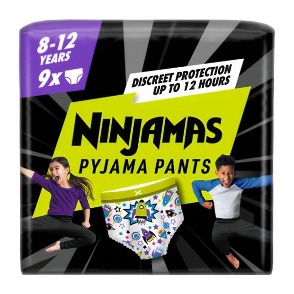 Pampers Ninjamas Pyjama Pants Space vel. 8 (27-43 kg)