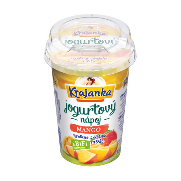 Krajanka Jogurtový nápoj 1,3% mango