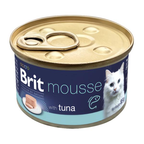 Brit Premium by Nature Cat Can with Tuna pro kočky