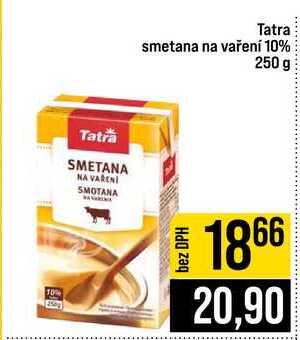 Tatra smetana na vaření 10% 250 g
