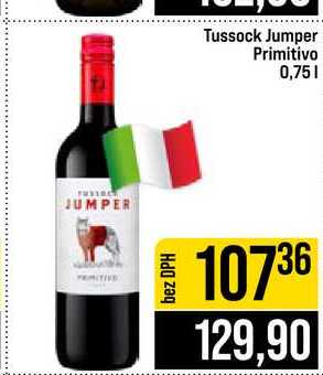Tussock Jumper Primitivo 0,75l
