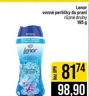 Lenor vonné perličky do praní různé druhy 195 g