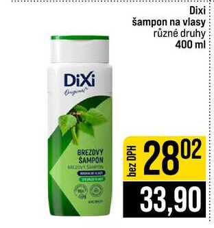 Dixi šampon na vlasy různé druhy 400 ml