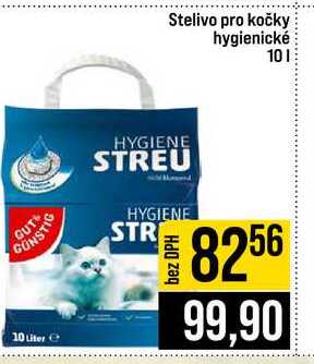 Stelivo pro kočky hygienické 10l