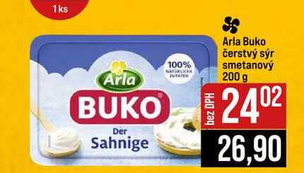 Arla Buko čerstvý sýr smetanový 200 g