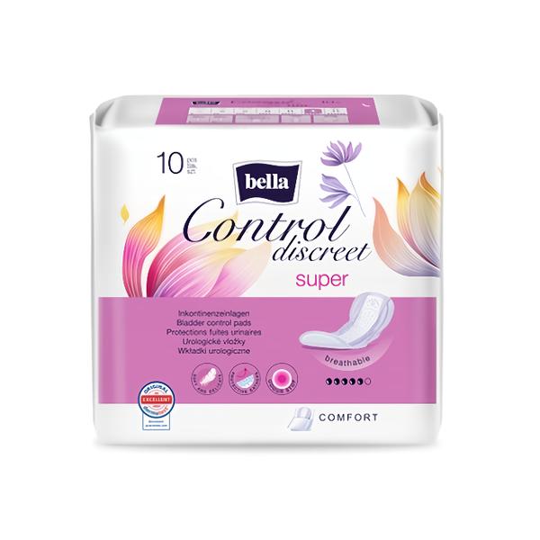 Bella Control Discreet Super inkontinenční vložky