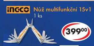 Nůž multifunkční 15v1