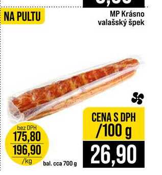 MP Krásno valašský špek 100g