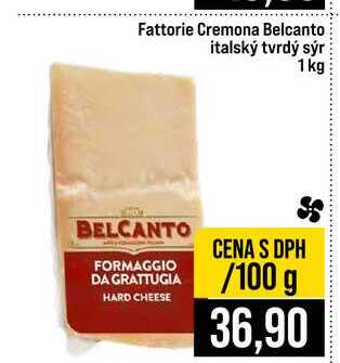 Fattorie Cremona Belcanto italský tvrdý sýr 1 kg