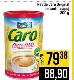 Nestlé Caro Originál instantní nápoj 200 g