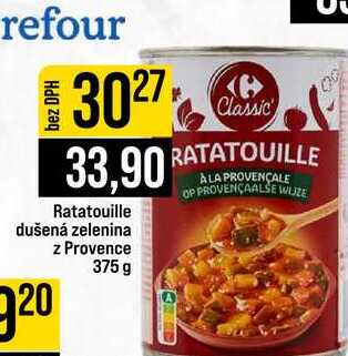 Ratatouille dušená zelenina z Provence 375 g