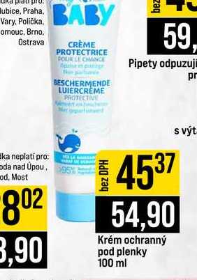 Krém ochranný pod plenky 100 ml
