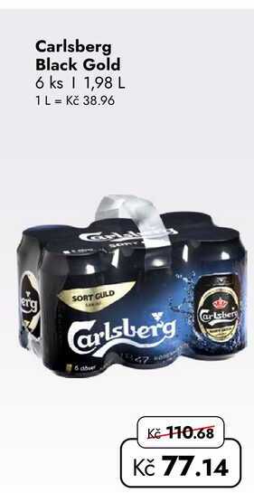 Carlsberg Black Gold 6 ks 