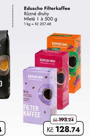 Eduscho Filterkaffee 500 g 