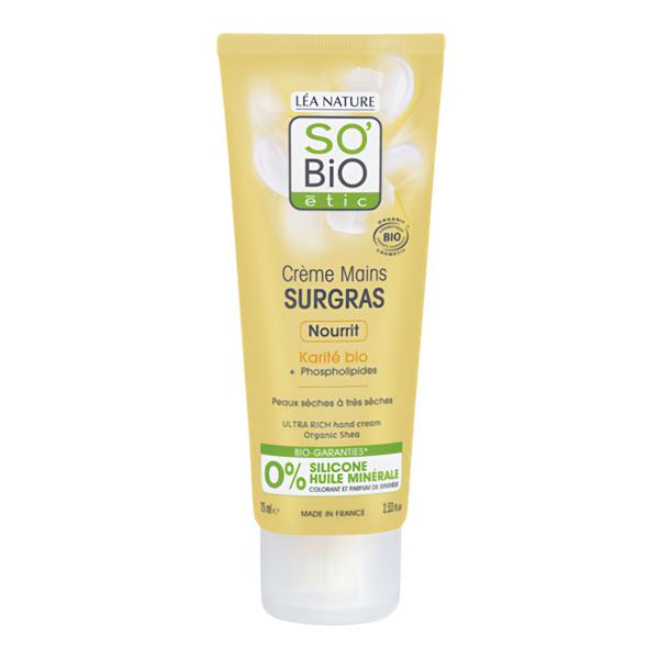 SO’BiO étic Krém na ruce ultra výživný s karité BIO
