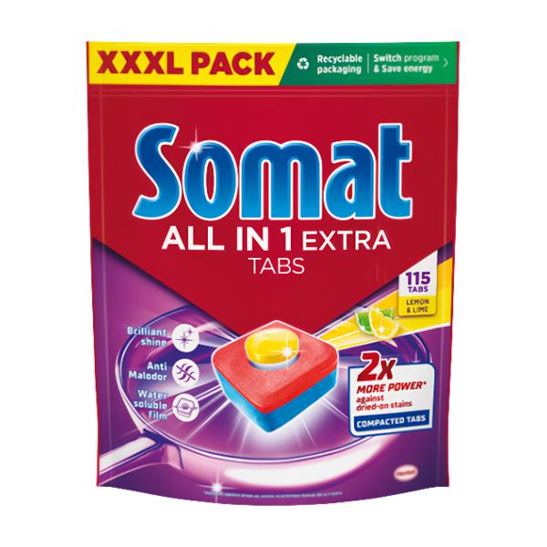 Somat All in One Extra Lemon tablety do myčky