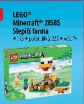 LEGO® Minecraft 21585 Slepičí farma