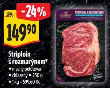 Striploin s rozmarýnem, 250 g
