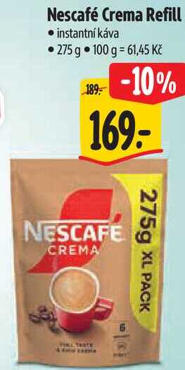 Nescafé Crema Refill, 275 g