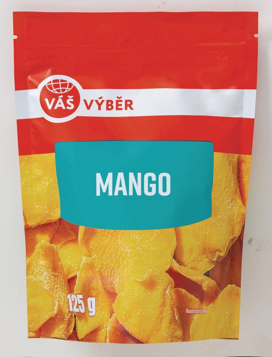 VÁŠ VÝBĚR Mango, 125 g