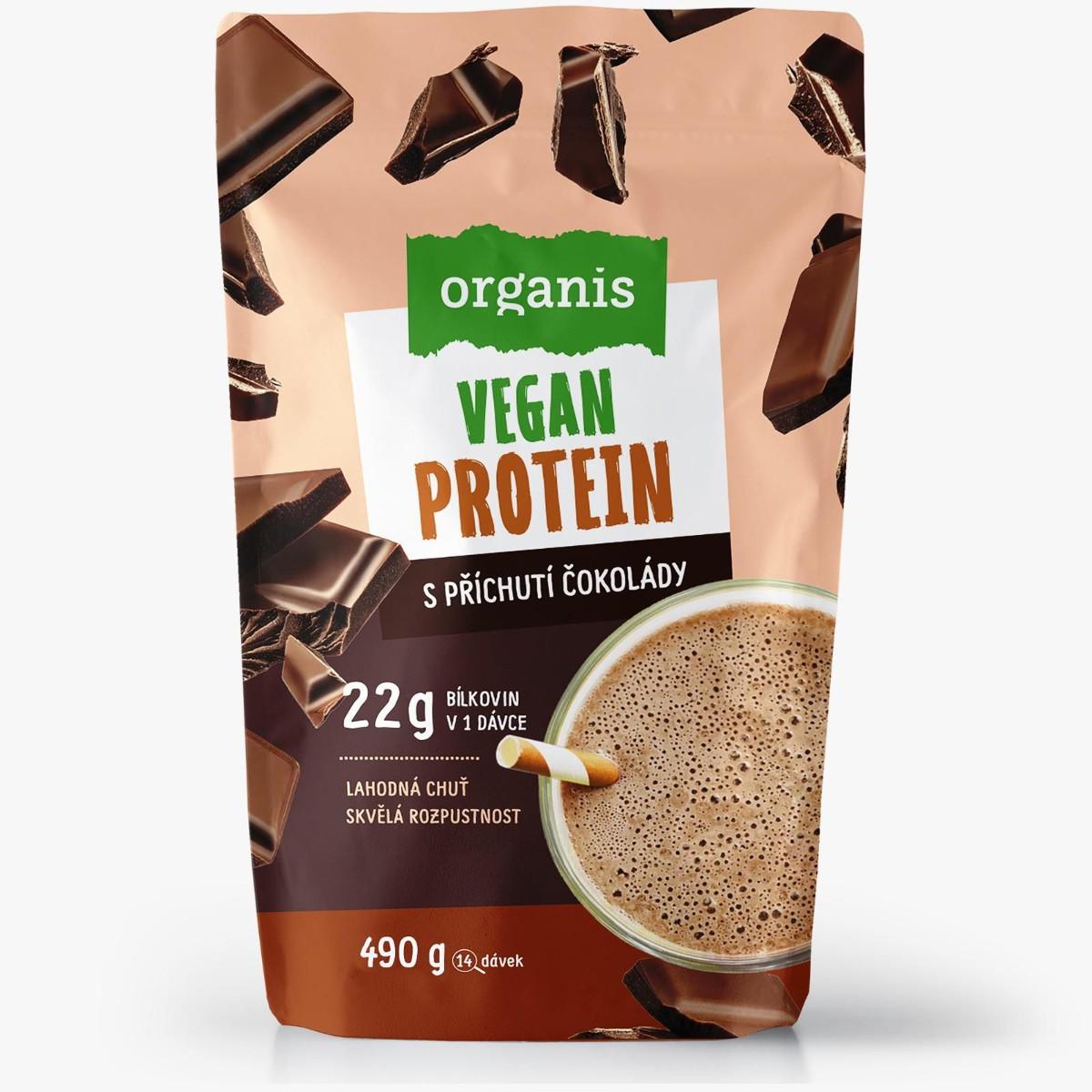 Organis Vegan protein, 500 g