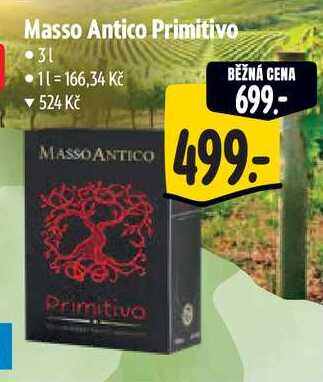 Masso Antico Primitivo, 3 l