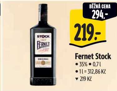 Fernet Stock, 0,7 l