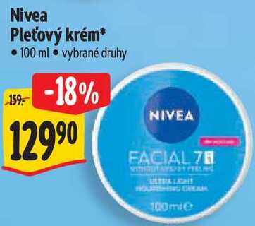 Nivea Pleťový krém, 100 ml