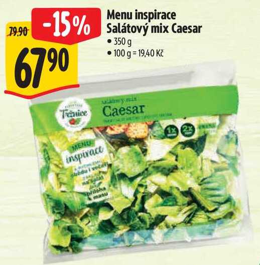 Menu inspirace Salátový mix Caesar, 350 g