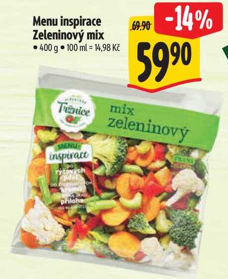 Menu inspirace Zeleninový mix, 400 g