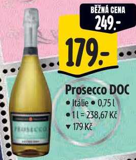 Prosecco DOC, 0,75 l