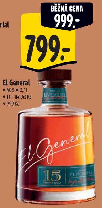 El General, 0,7 l