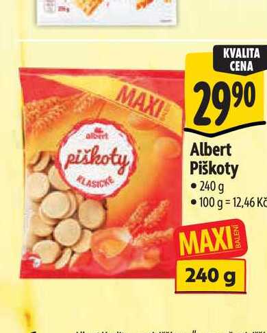   Albert Piškoty  240g  