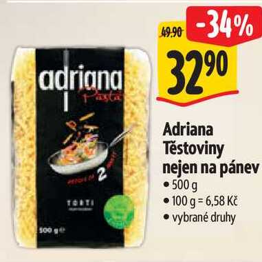 Adriana Těstoviny nejen na pánev, 500 g
