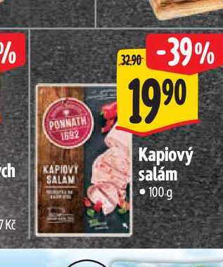 Kapiový salám 100 g