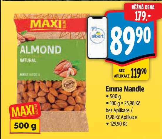 Emma Mandle, 500 g