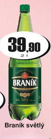 Braník světlý 2 L v akci