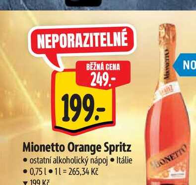 Mionetto Orange Spritz 0,75 l