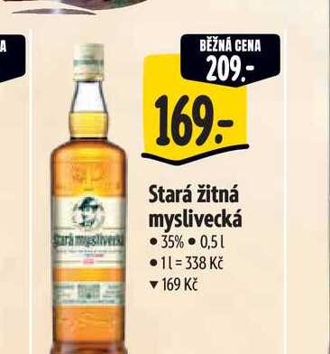 Stará žitná myslivecká 35% 0,51